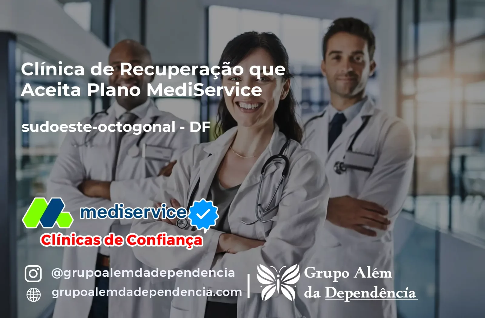 Clínica de Recuperação que Aceita Mediservice em sudoeste-octogonal - DF