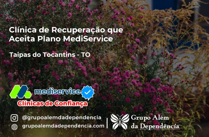 Clínica de Recuperação que Aceita Mediservice em Taipas do Tocantins - TO