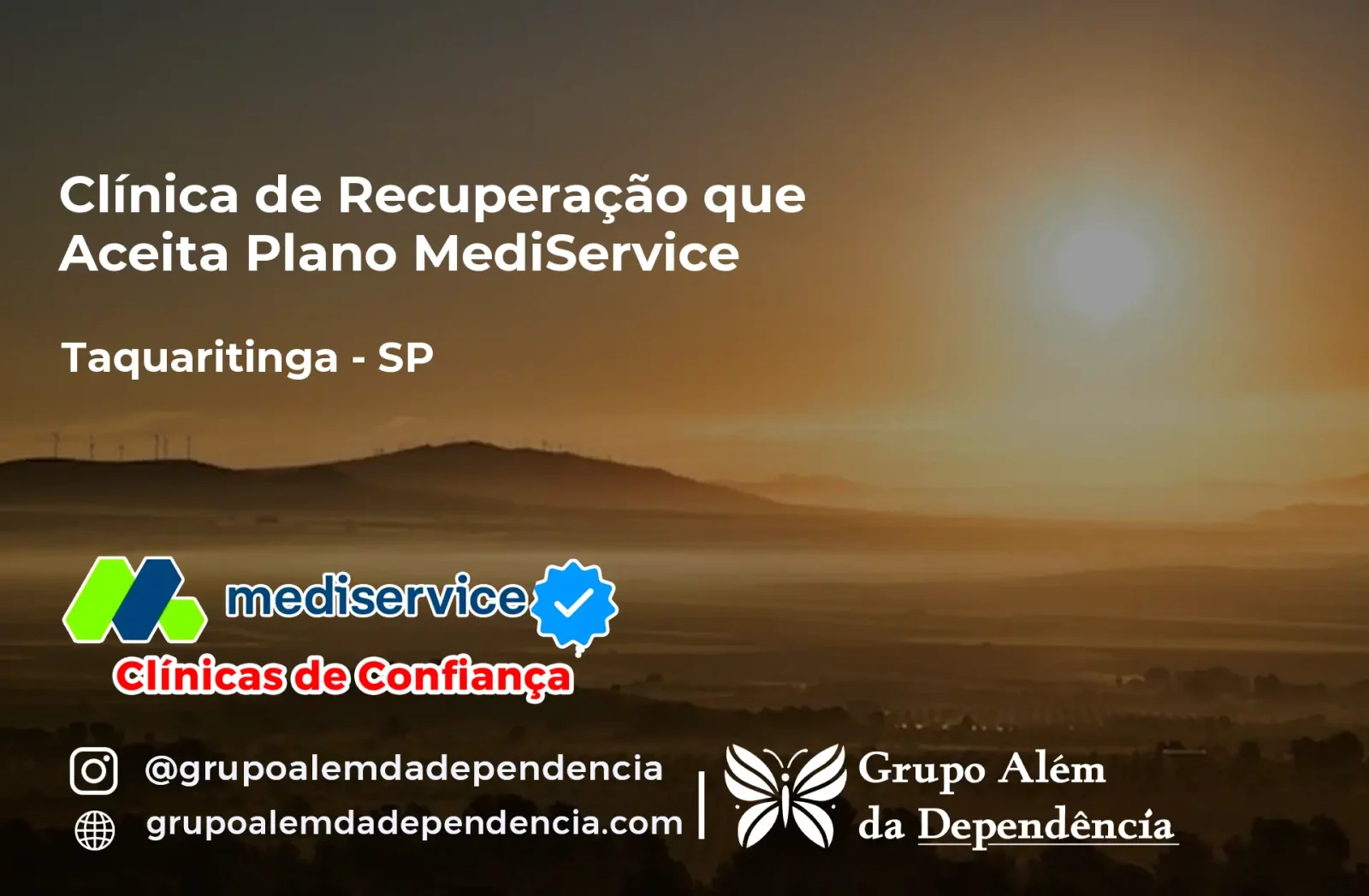 Clínica de Recuperação que Aceita Mediservice em Taquaritinga - SP