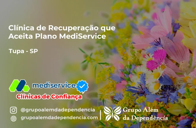 Clínica de Recuperação que Aceita Mediservice em Tupã - SP