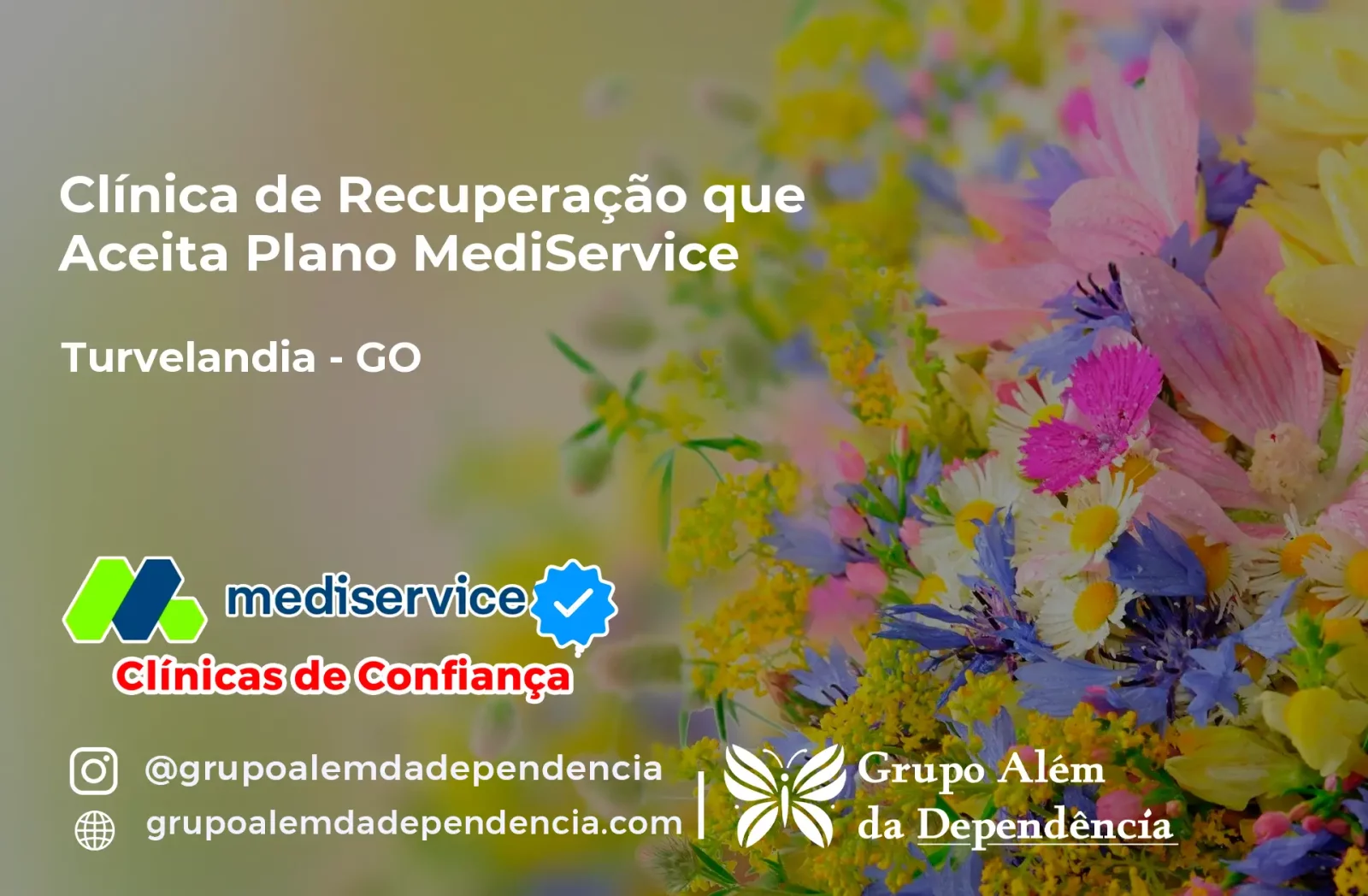 Clínica de Recuperação que Aceita Mediservice em Turvelândia - GO