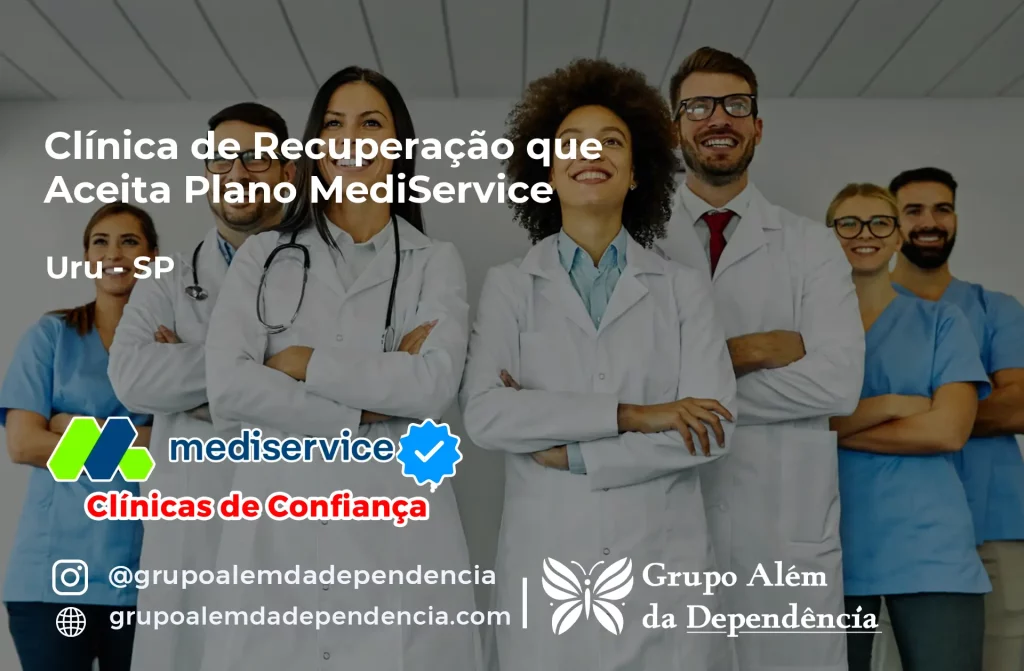 Clínica de Recuperação que Aceita Mediservice em Uru - SP 1 Clínica de Recuperação que Aceita Mediservice em Uru - SP