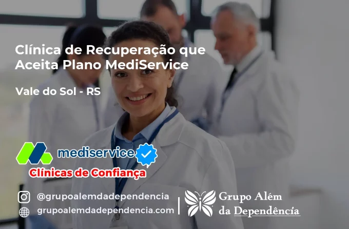 Clínica de Recuperação que Aceita Mediservice em Vale do Sol - RS