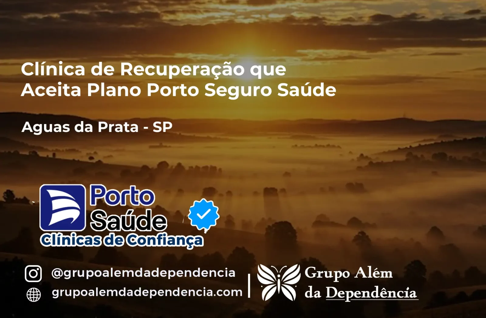Clínica de Recuperação que Aceita Porto Seguro Saúde em Águas da Prata - SP