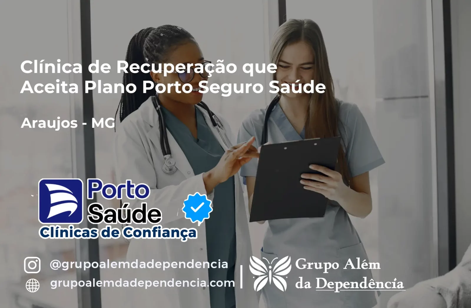 Clínica de Recuperação que Aceita Porto Seguro Saúde em Araújos - MG