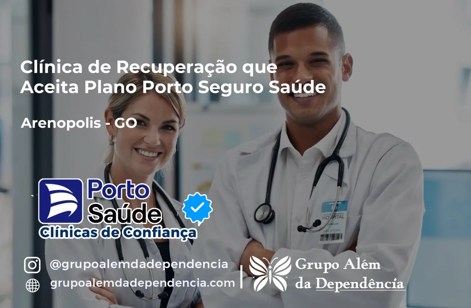 Clínica de Recuperação que Aceita Porto Seguro Saúde em Arenópolis - GO