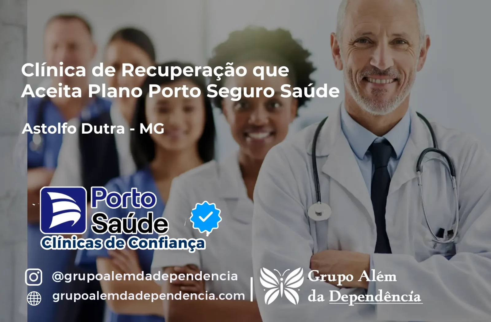 Clínica de Recuperação que Aceita Porto Seguro Saúde em Astolfo Dutra - MG