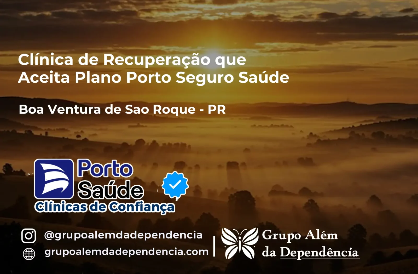 Clínica de Recuperação que Aceita Porto Seguro Saúde em Boa Ventura de São Roque - PR