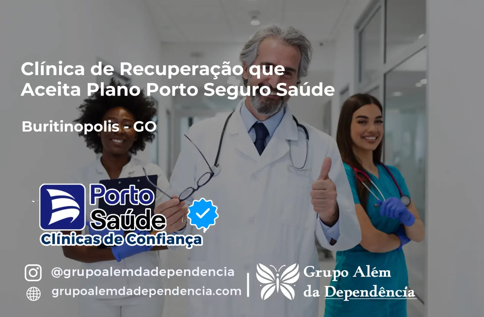 Clínica de Recuperação que Aceita Porto Seguro Saúde em Buritinópolis - GO