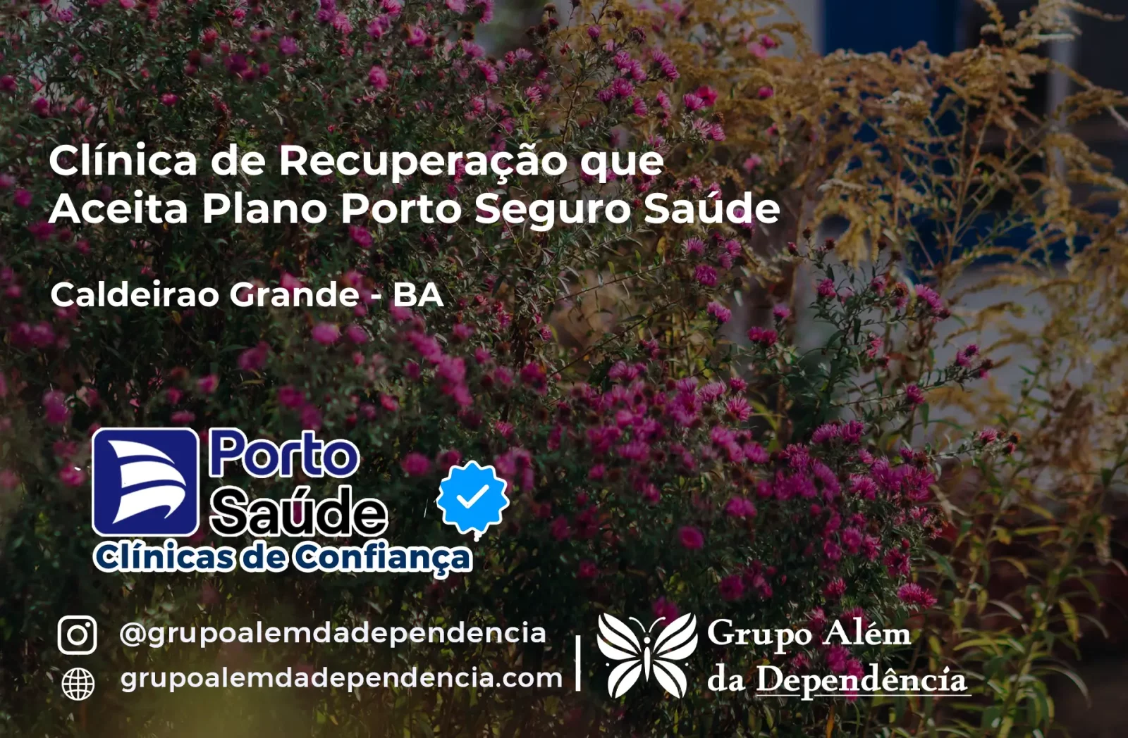 Clínica de Recuperação que Aceita Porto Seguro Saúde em Caldeirão Grande - BA