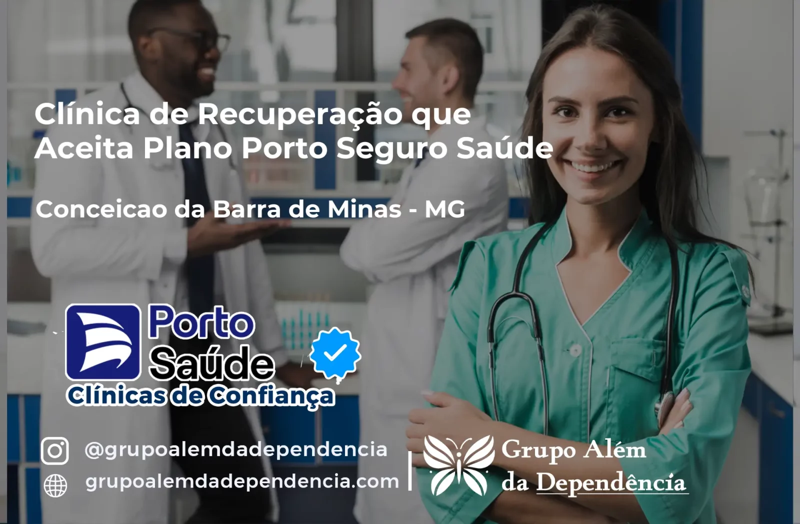 Clínica de Recuperação que Aceita Porto Seguro Saúde em Conceição da Barra de Minas - MG