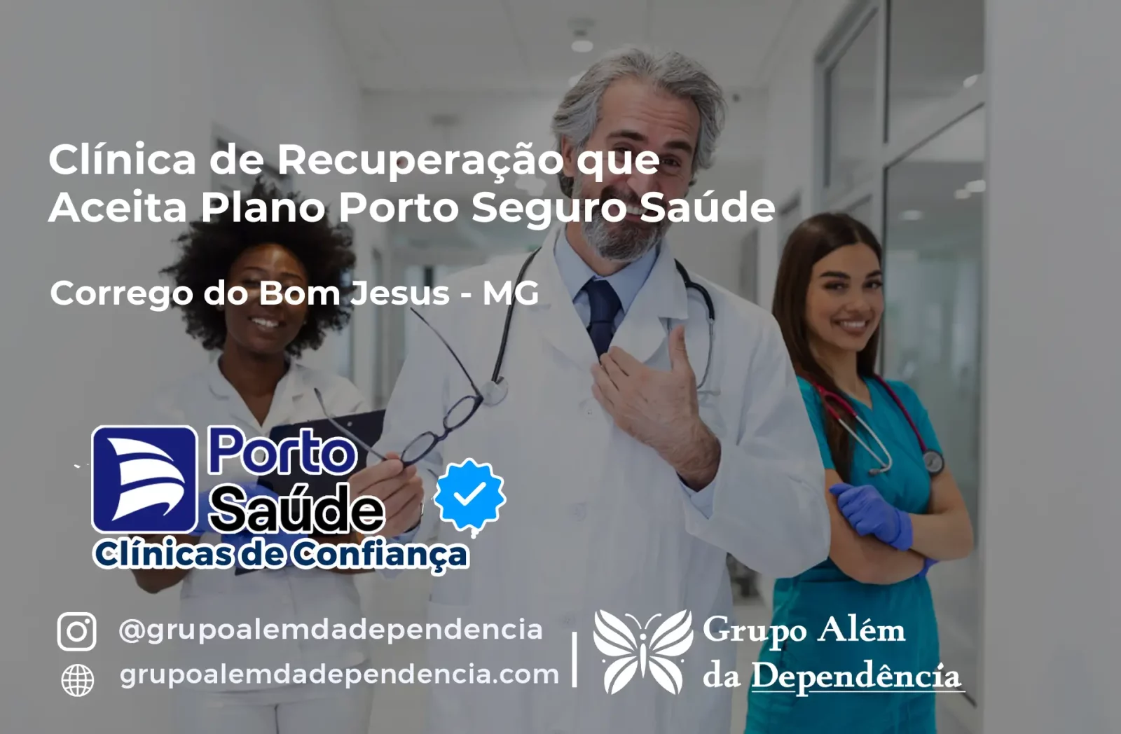 Clínica de Recuperação que Aceita Porto Seguro Saúde em Córrego do Bom Jesus - MG