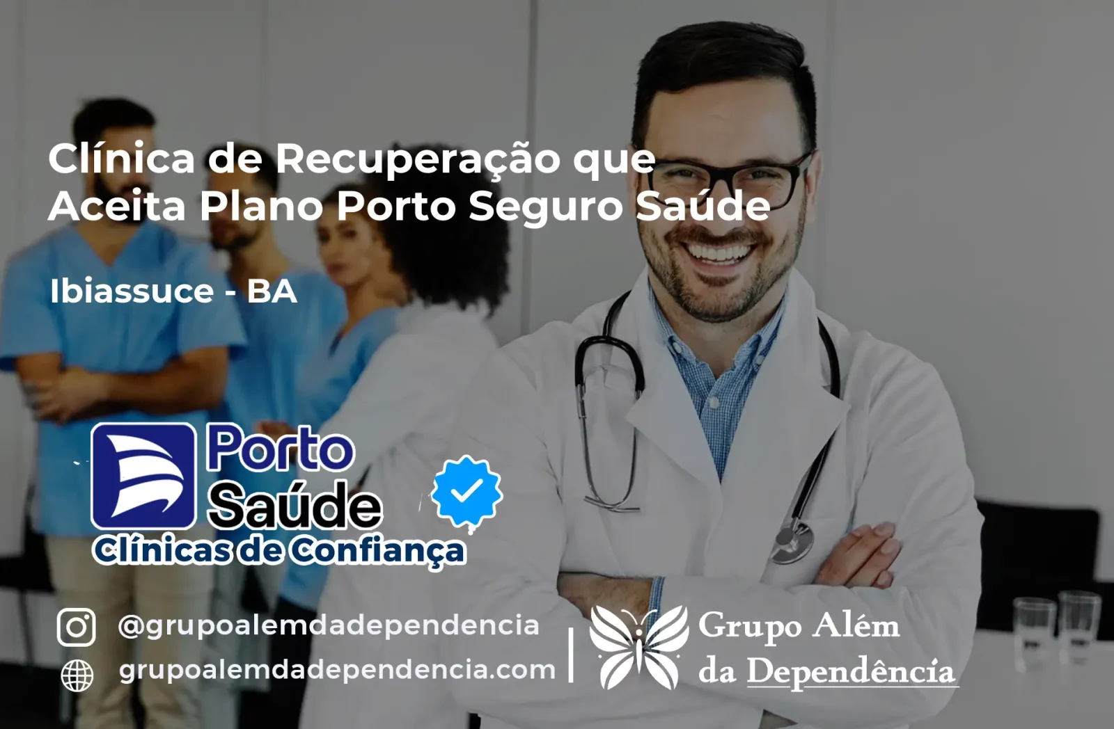 Clínica de Recuperação que Aceita Porto Seguro Saúde em Ibiassucê - BA