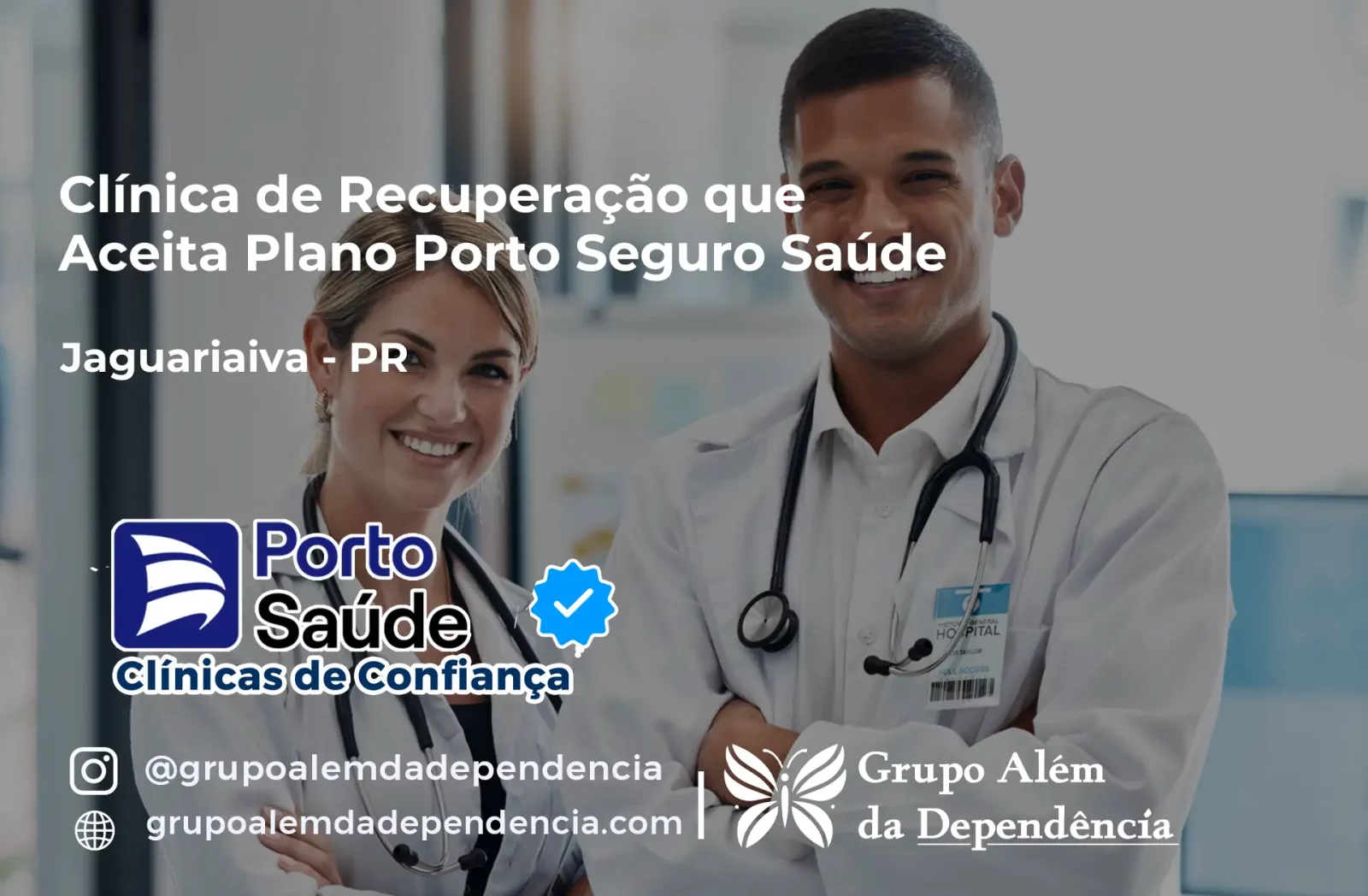 Clínica de Recuperação que Aceita Porto Seguro Saúde em Jaguariaíva - PR