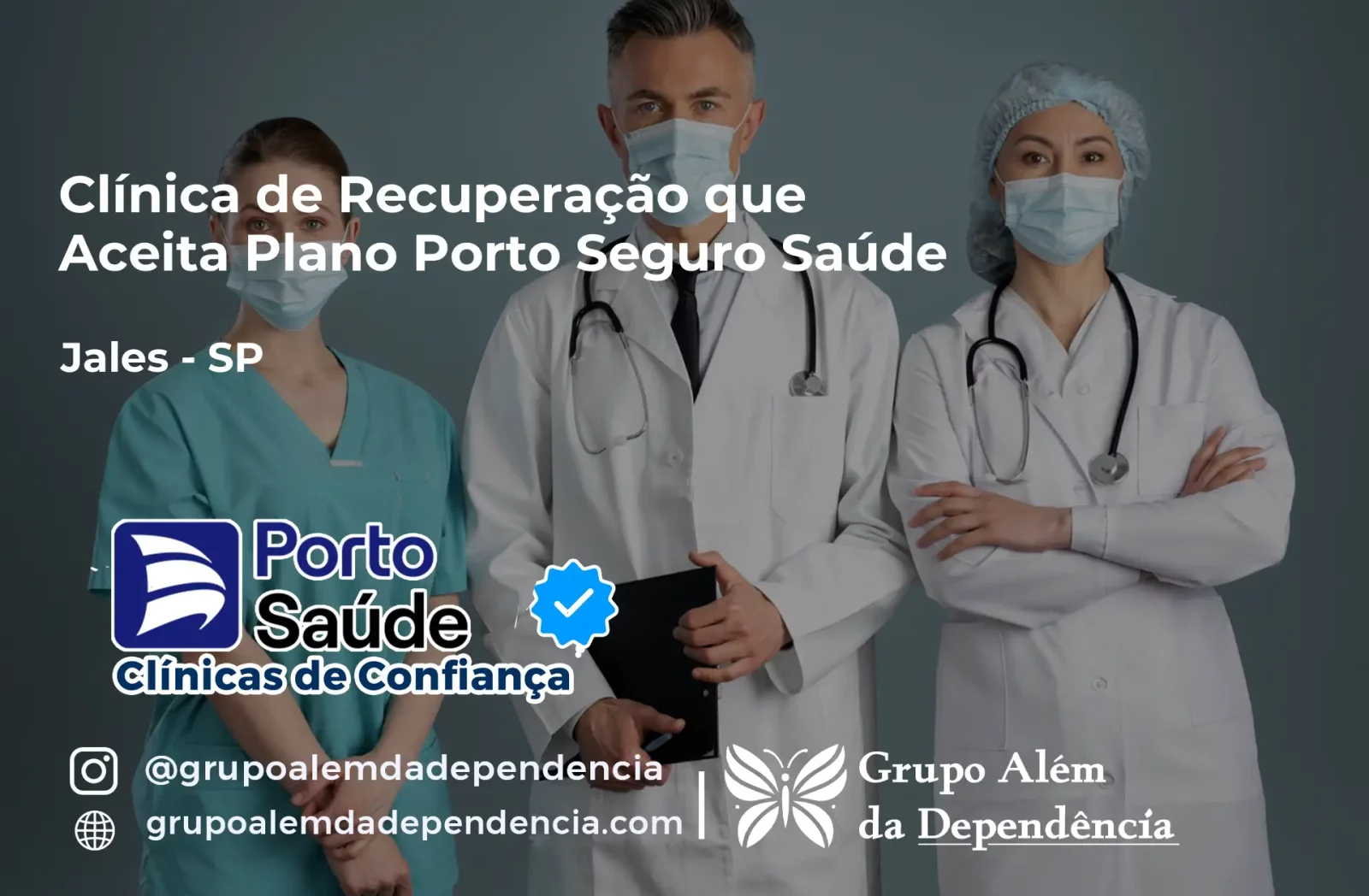 Clínica de Recuperação que Aceita Porto Seguro Saúde em Jales - SP