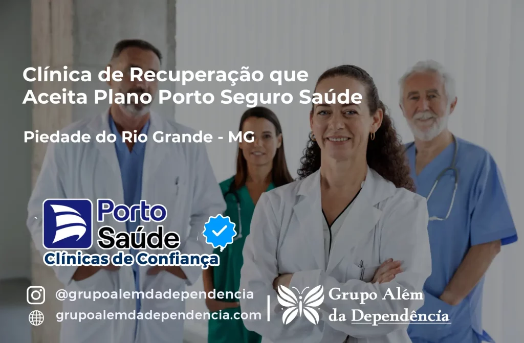 Clínica de Recuperação que Aceita Porto Seguro Saúde em Piedade do Rio Grande - MG 1 Clínica de Recuperação que Aceita Porto Seguro Saúde em Piedade do Rio Grande - MG