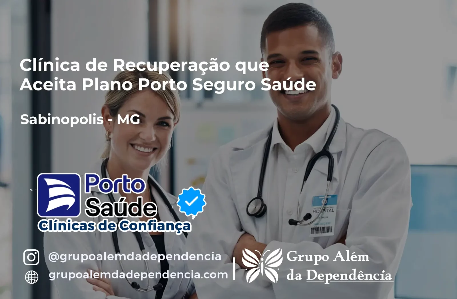 Clínica de Recuperação que Aceita Porto Seguro Saúde em Sabinópolis - MG