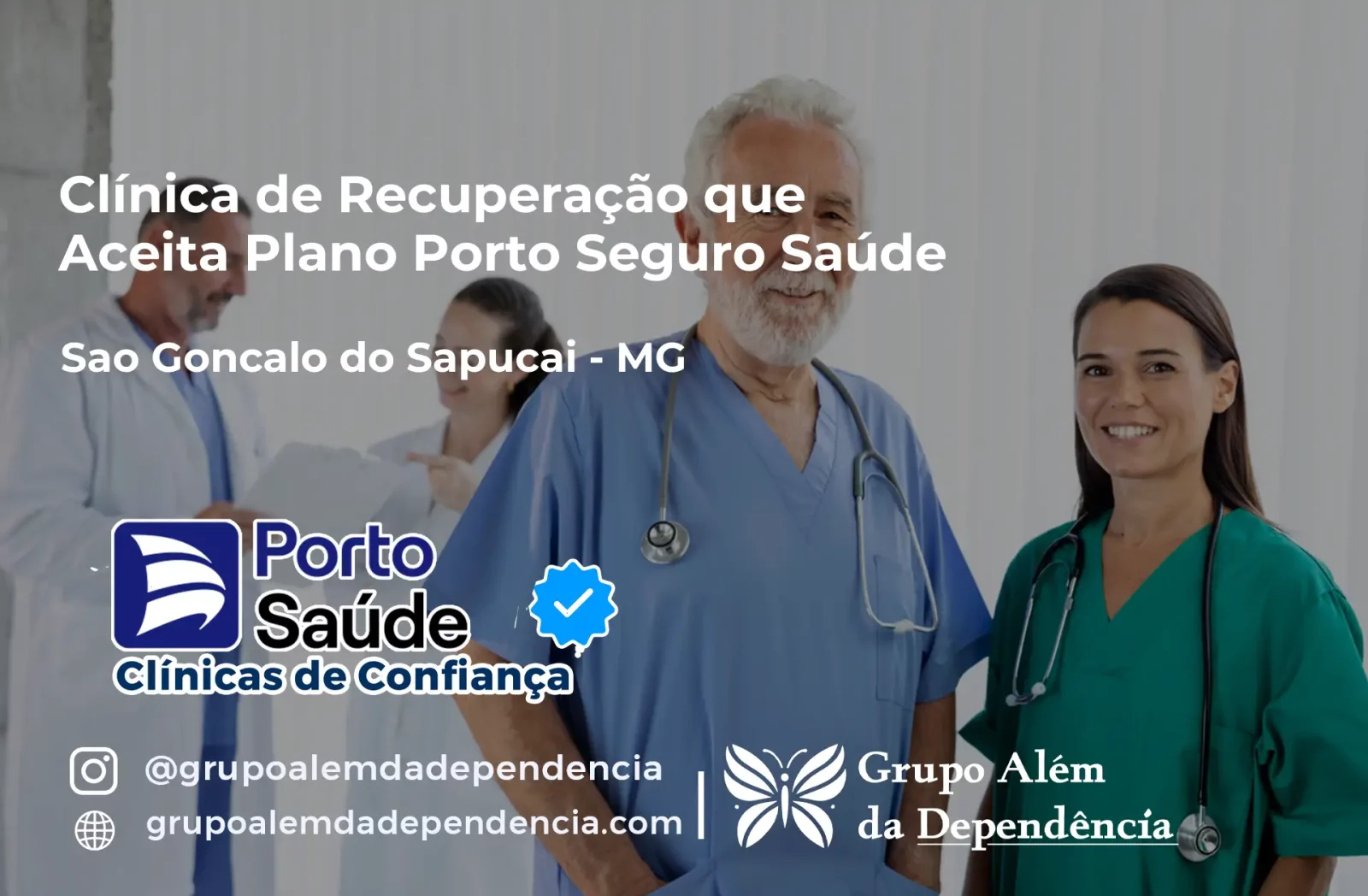 Clínica de Recuperação que Aceita Porto Seguro Saúde em São Gonçalo do Sapucaí - MG