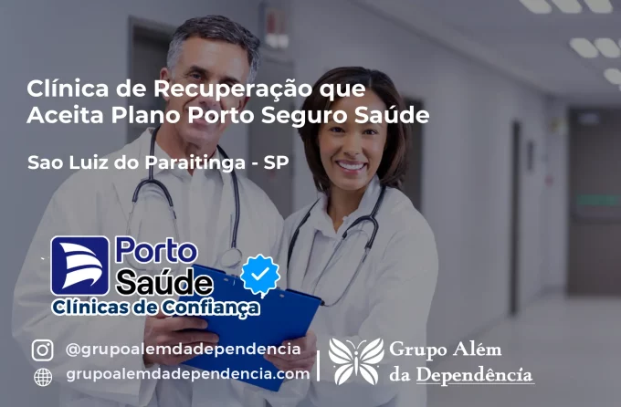 Clínica de Recuperação que Aceita Porto Seguro Saúde em São Luiz do Paraitinga - SP