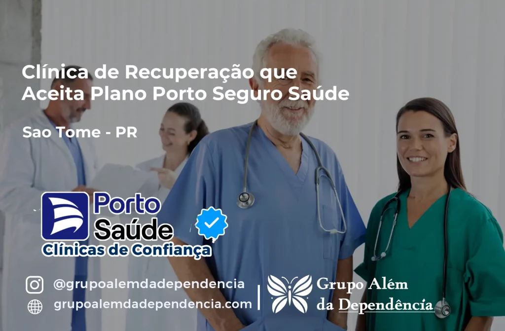 Clínica de Recuperação que Aceita Porto Seguro Saúde em São Tomé - PR 1 Clínica de Recuperação que Aceita Porto Seguro Saúde em São Tomé - PR