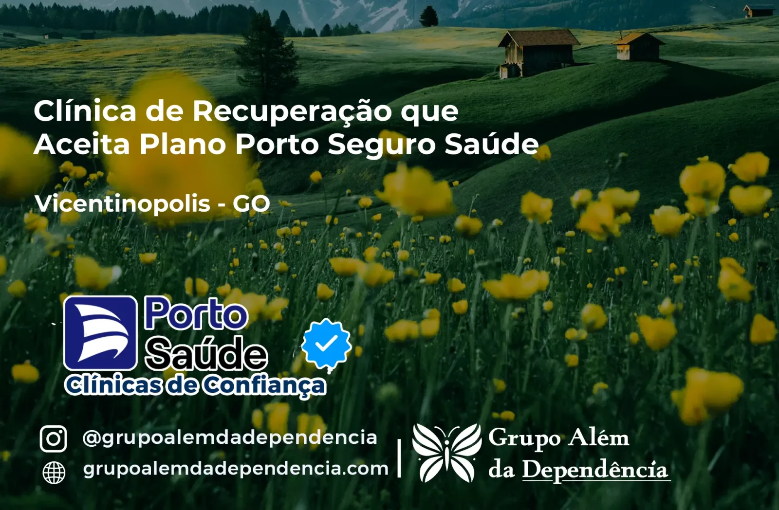 Clínica de Recuperação que Aceita Porto Seguro Saúde em Vicentinópolis - GO