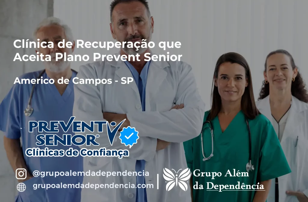 Clínica de Recuperação que Aceita Prevent Senior em Américo de Campos - SP 1 Clínica de Recuperação que Aceita Prevent Senior em Américo de Campos - SP