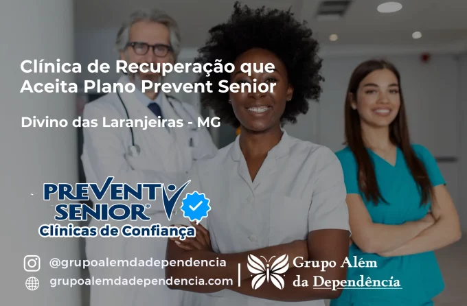 Clínica de Recuperação que Aceita Prevent Senior em Divino das Laranjeiras - MG