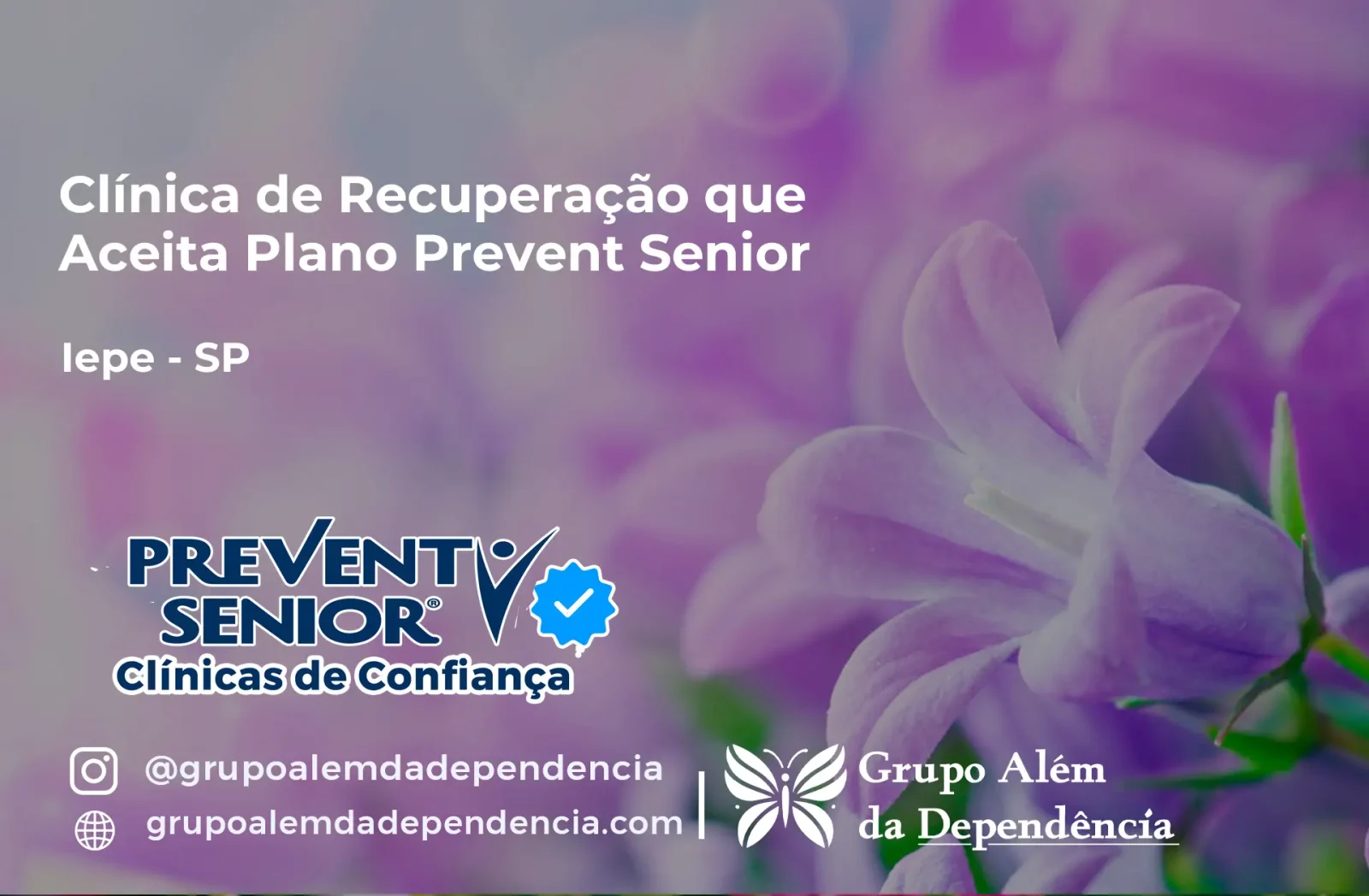 Clínica de Recuperação que Aceita Prevent Senior em Iepê - SP