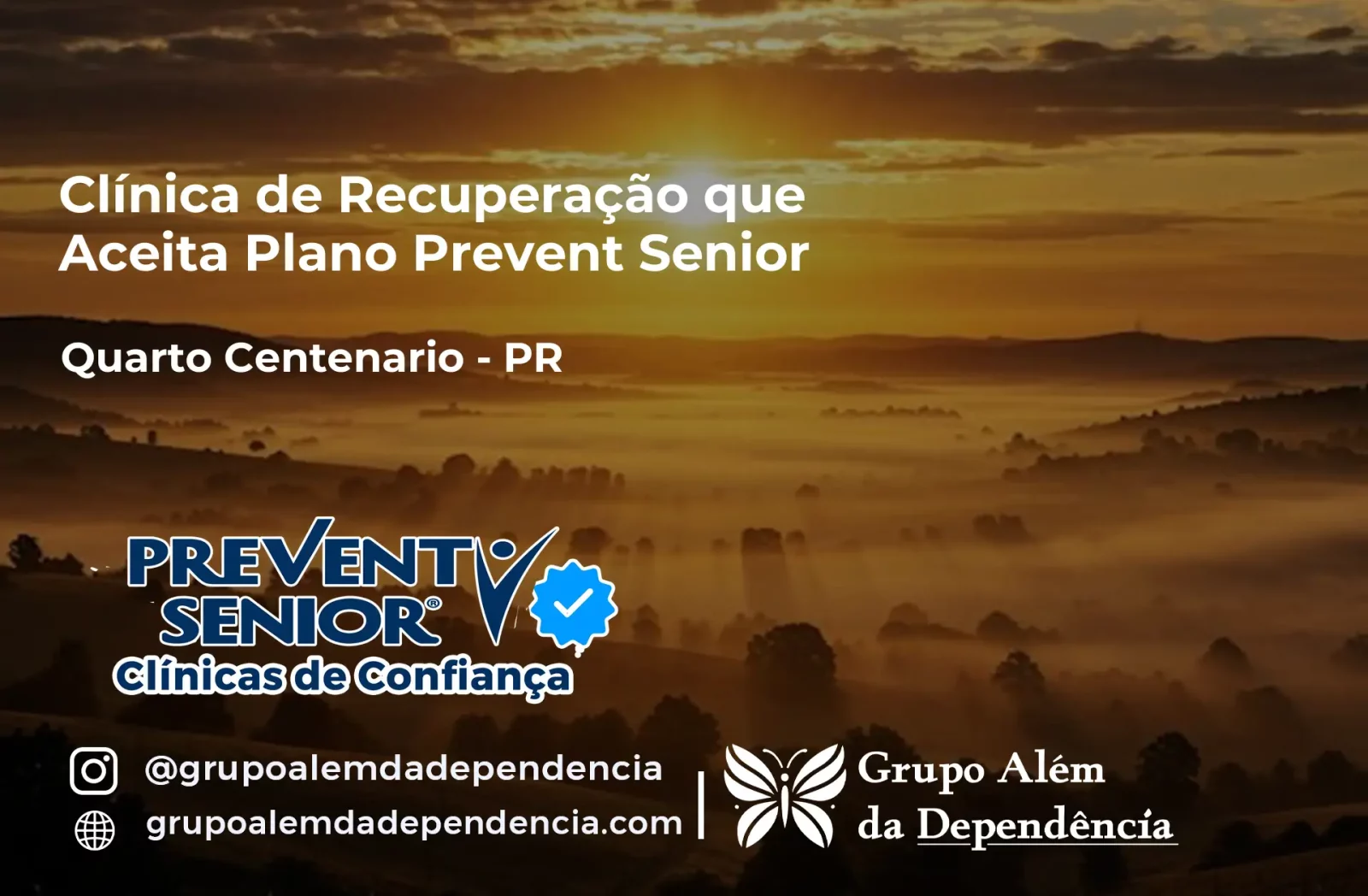 Clínica de Recuperação que Aceita Prevent Senior em Quarto Centenário - PR