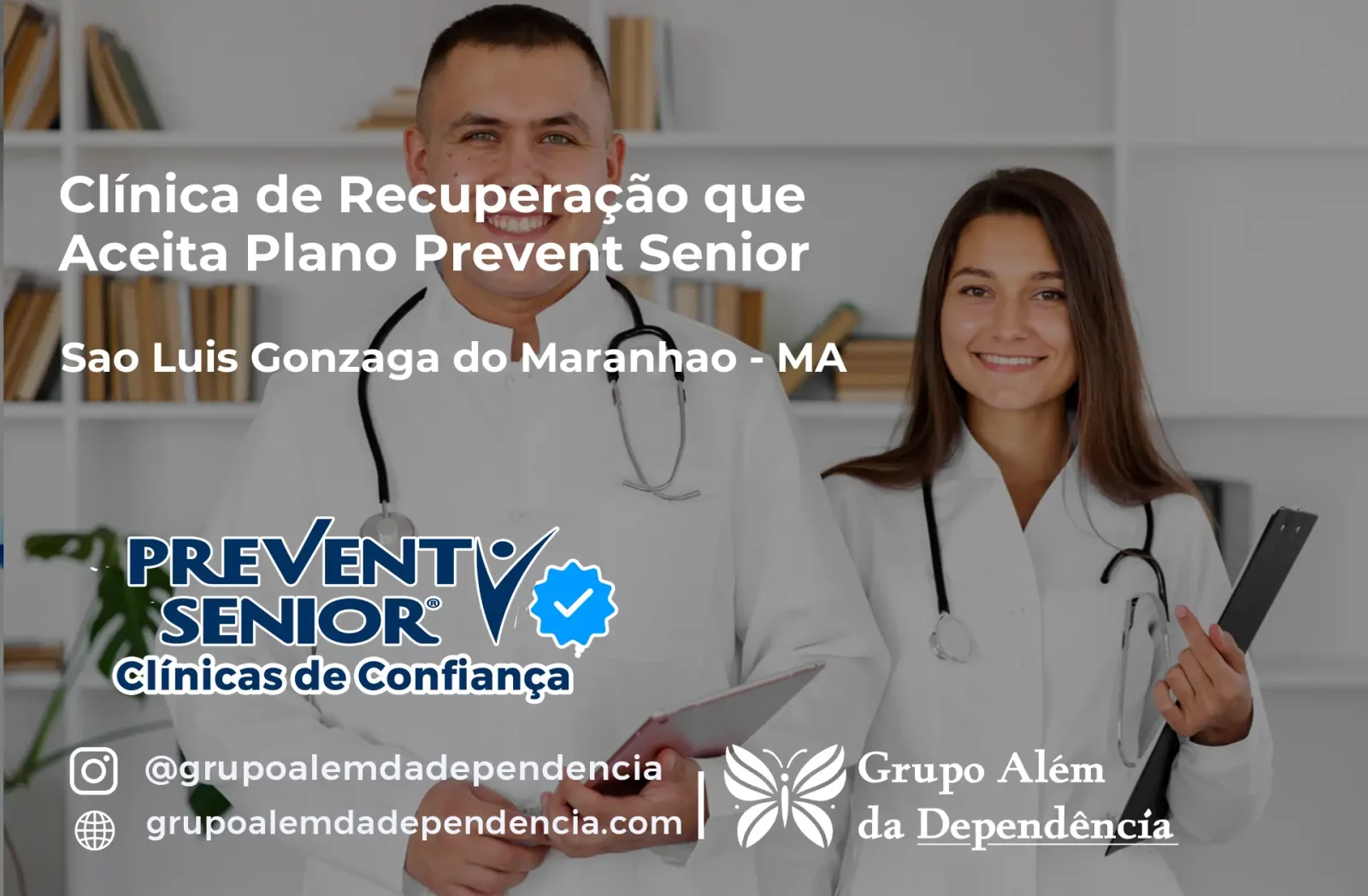 Clínica de Recuperação que Aceita Prevent Senior em São Luís Gonzaga do Maranhão - MA