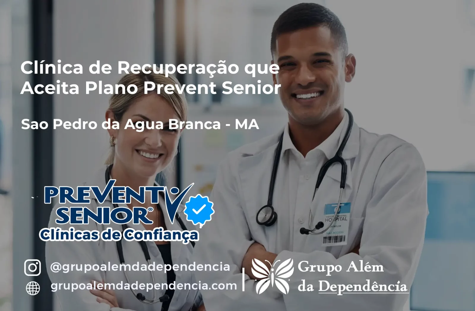 Clínica de Recuperação que Aceita Prevent Senior em São Pedro da Água Branca - MA