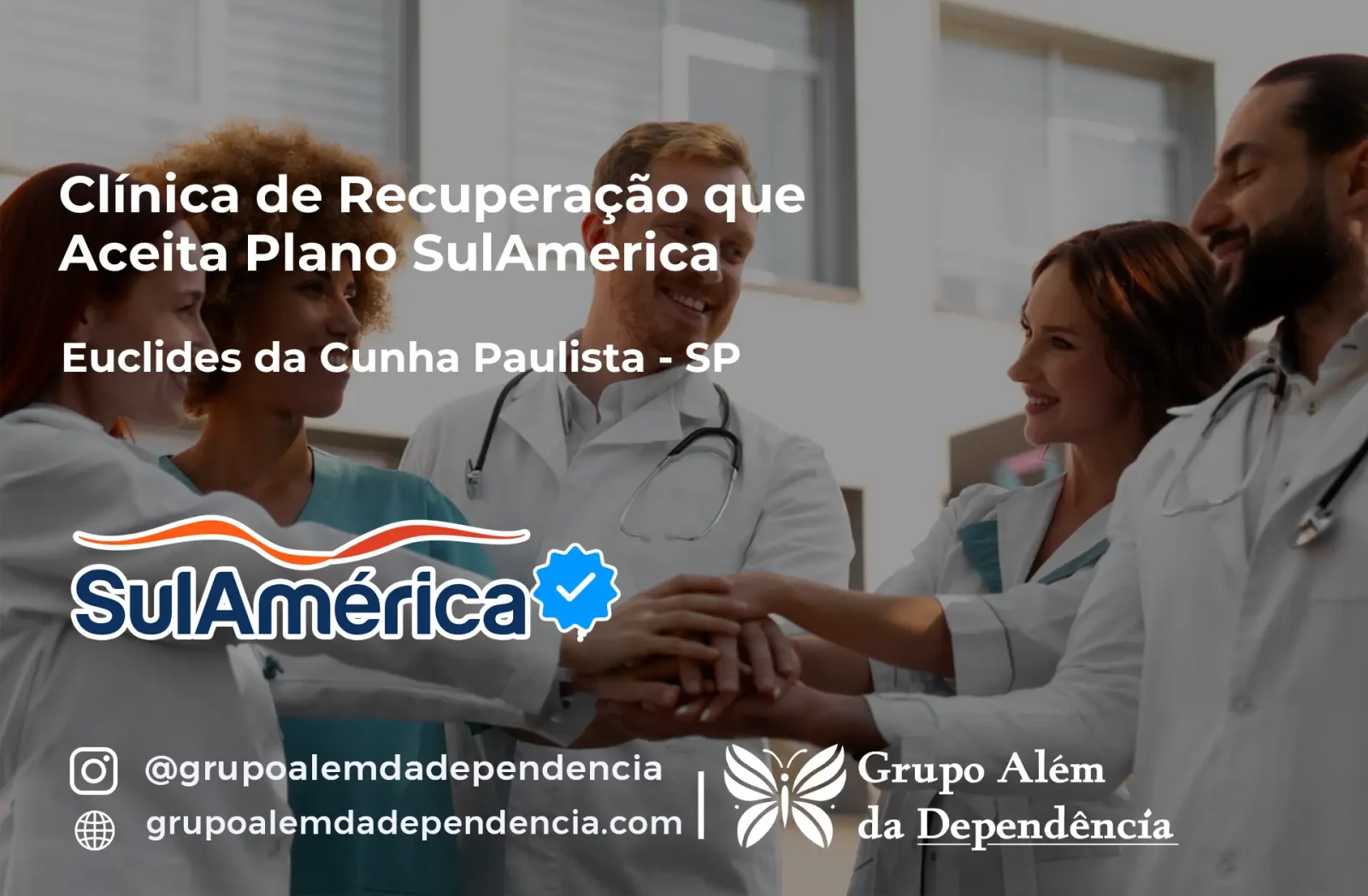 Clínica de Recuperação que Aceita SulAmérica em Euclides da Cunha Paulista -SP