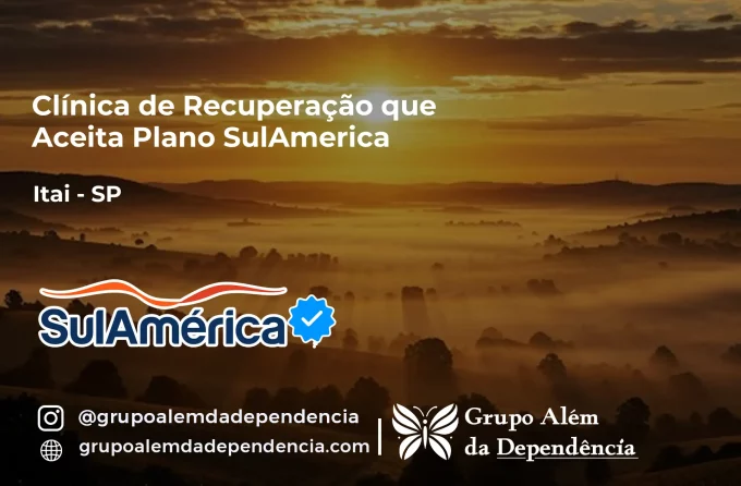 Clínica de Recuperação que Aceita SulAmérica em Itaí -SP