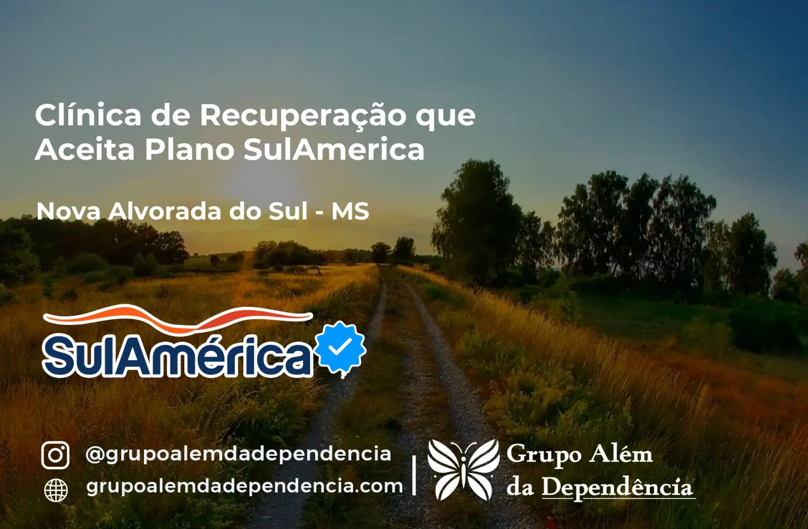 Clínica de Recuperação que Aceita SulAmérica em Nova Alvorada do Sul -MS