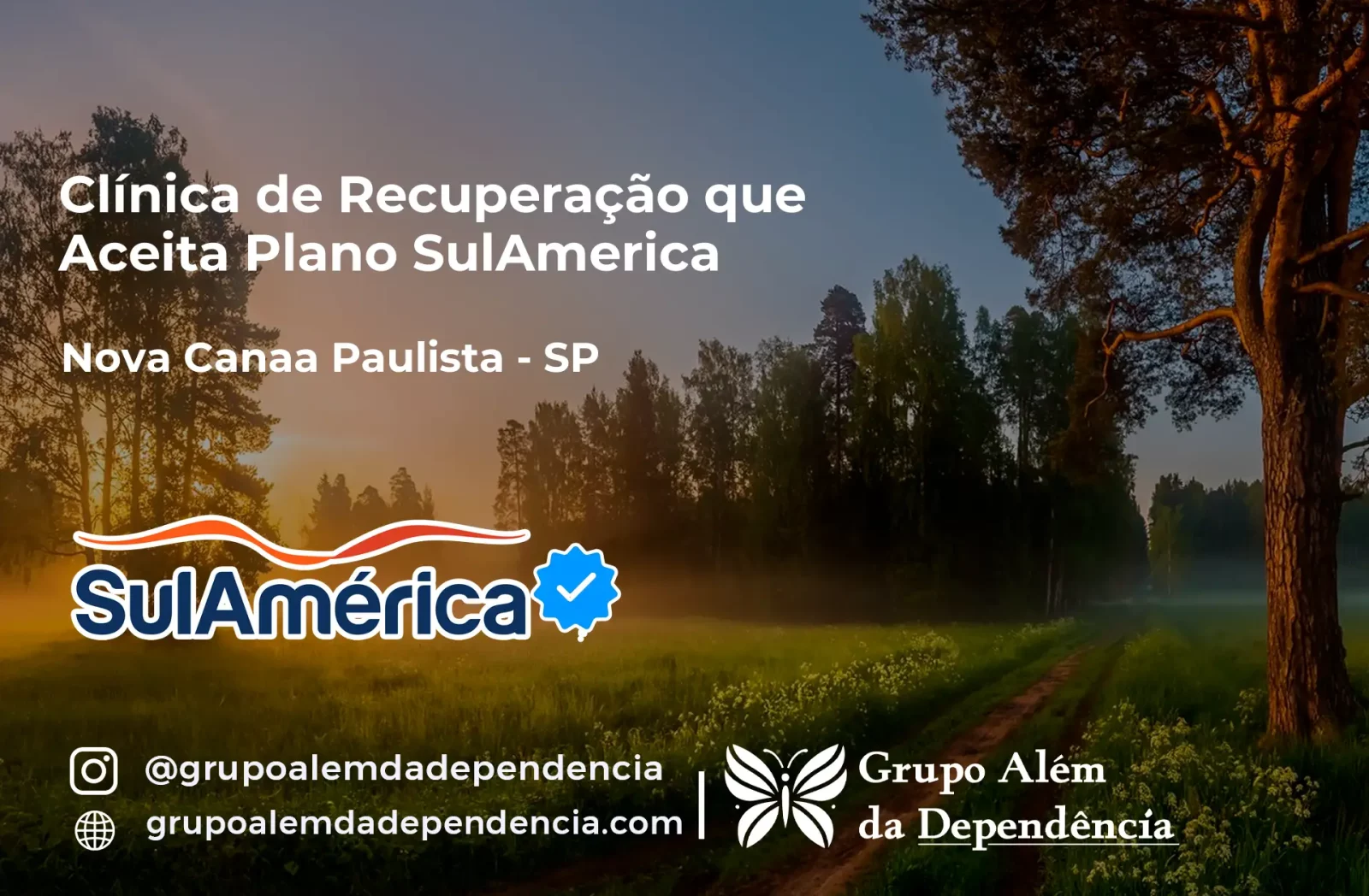 Clínica de Recuperação que Aceita SulAmérica em Nova Canaã Paulista -SP