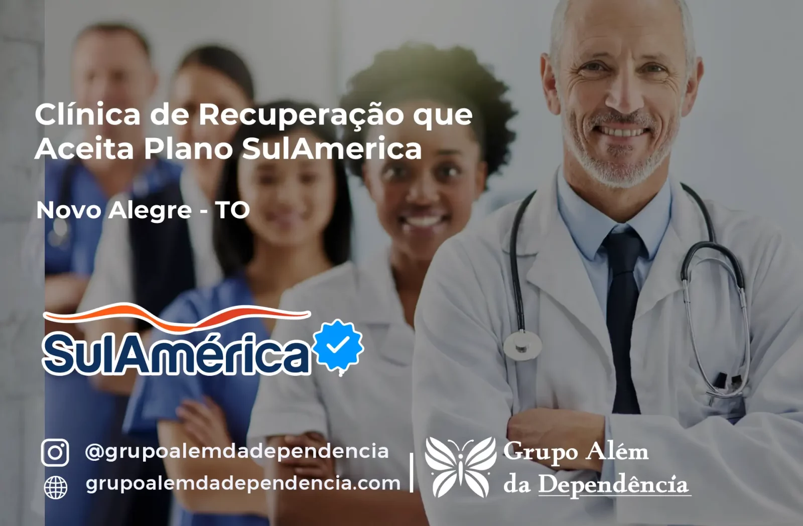Clínica de Recuperação que Aceita SulAmérica em Novo Alegre -TO