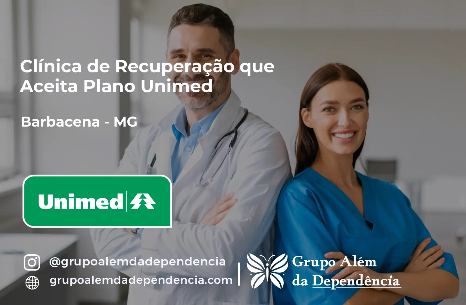 Clínica de Recuperação que Aceita Unimed em Barbacena - MG