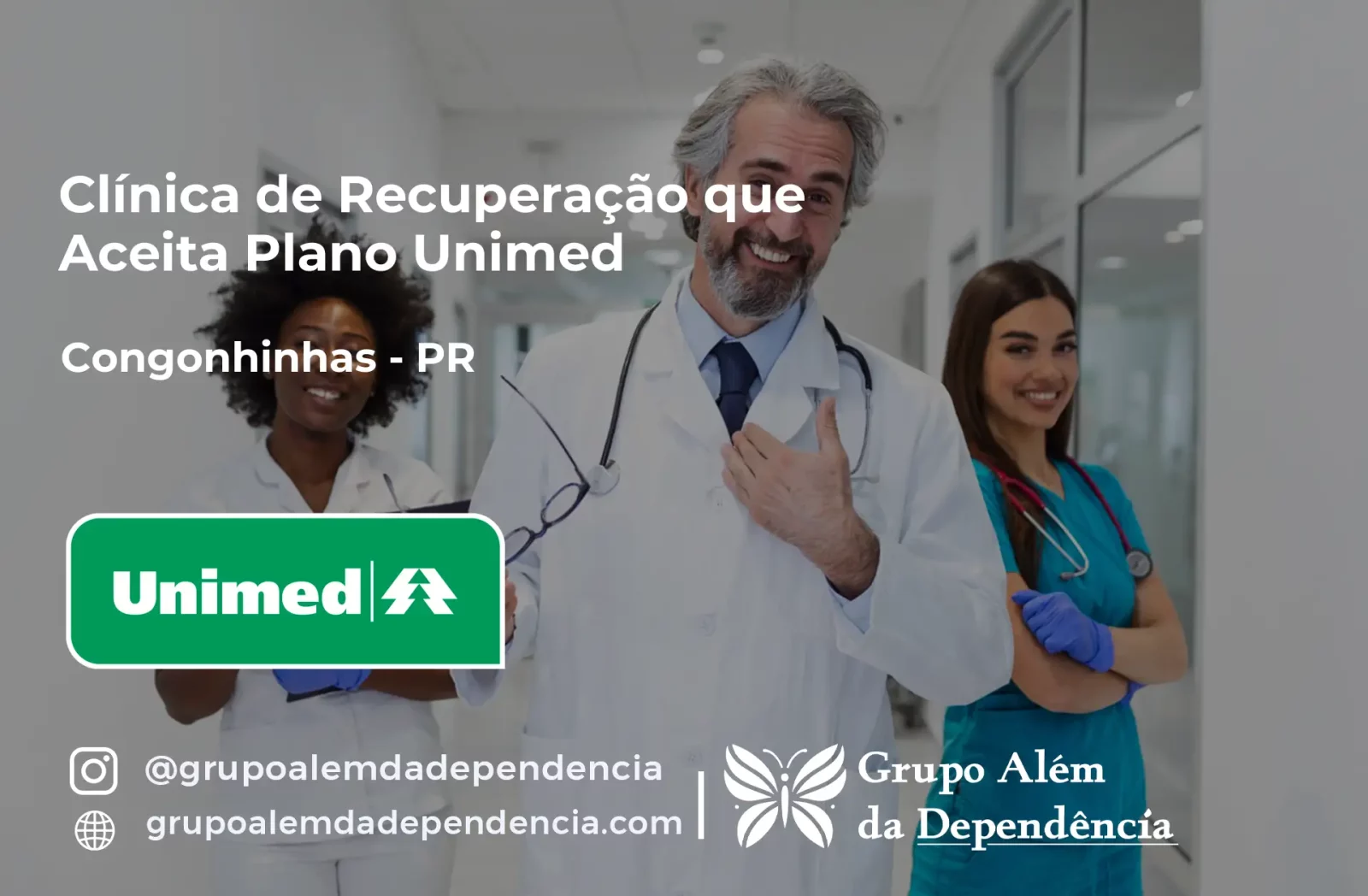 Clínica de Recuperação que Aceita Unimed em Congonhinhas - PR