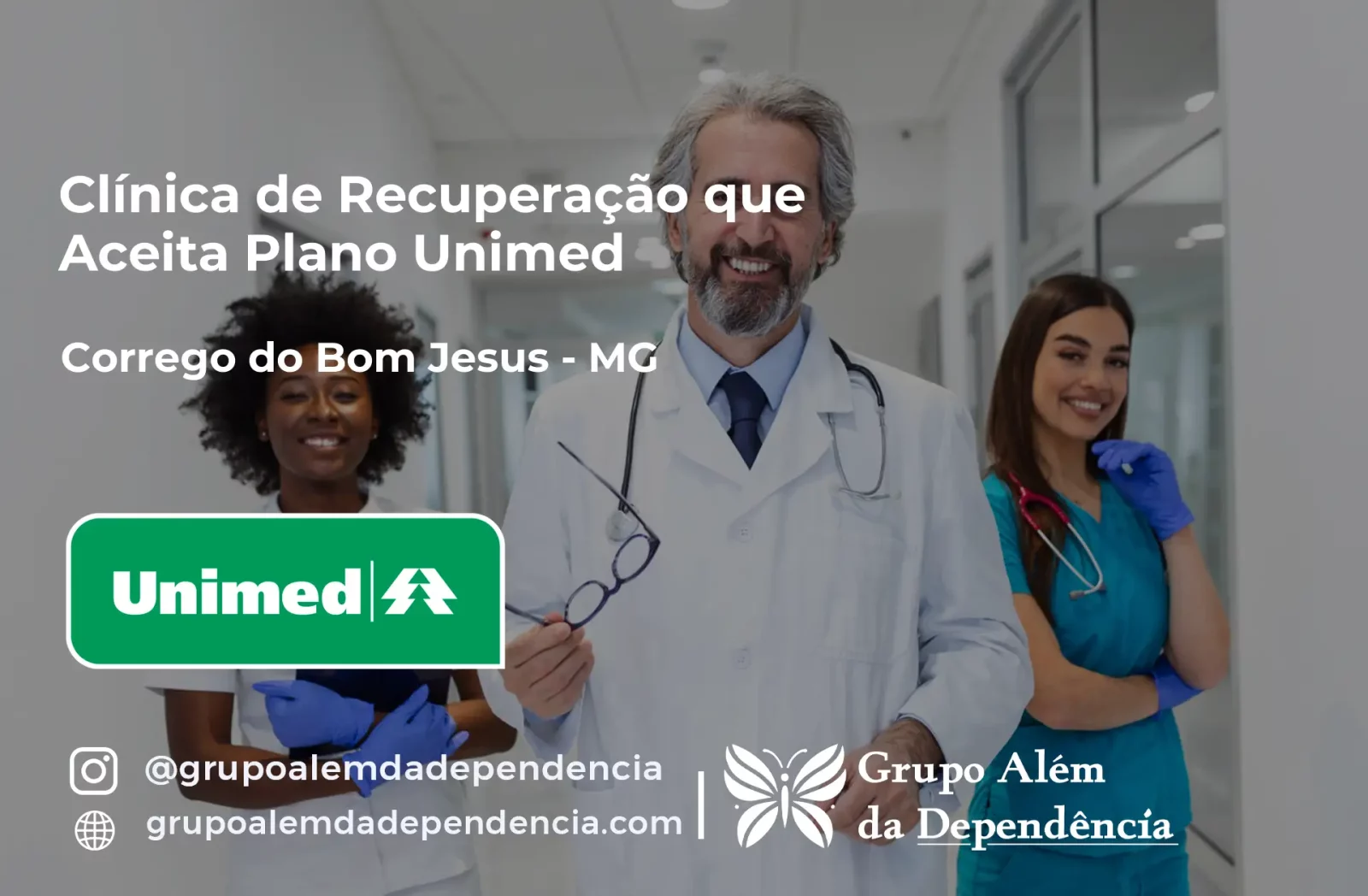 Clínica de Recuperação que Aceita Unimed em Córrego do Bom Jesus - MG