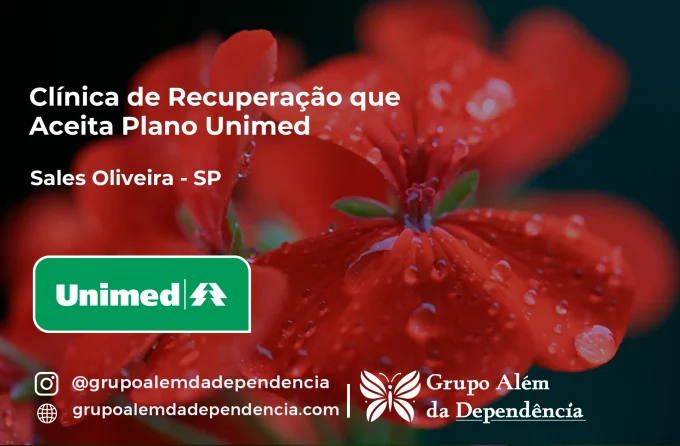 Clínica de Recuperação que Aceita Unimed em Sales Oliveira - SP