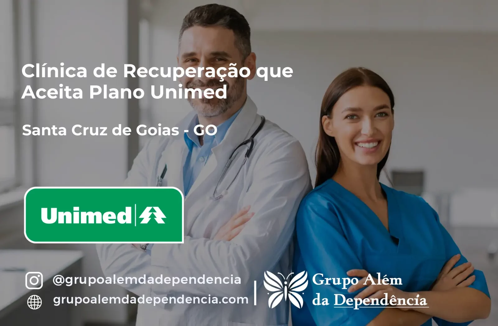 Clínica de Recuperação que Aceita Unimed em Santa Cruz de Goiás - GO