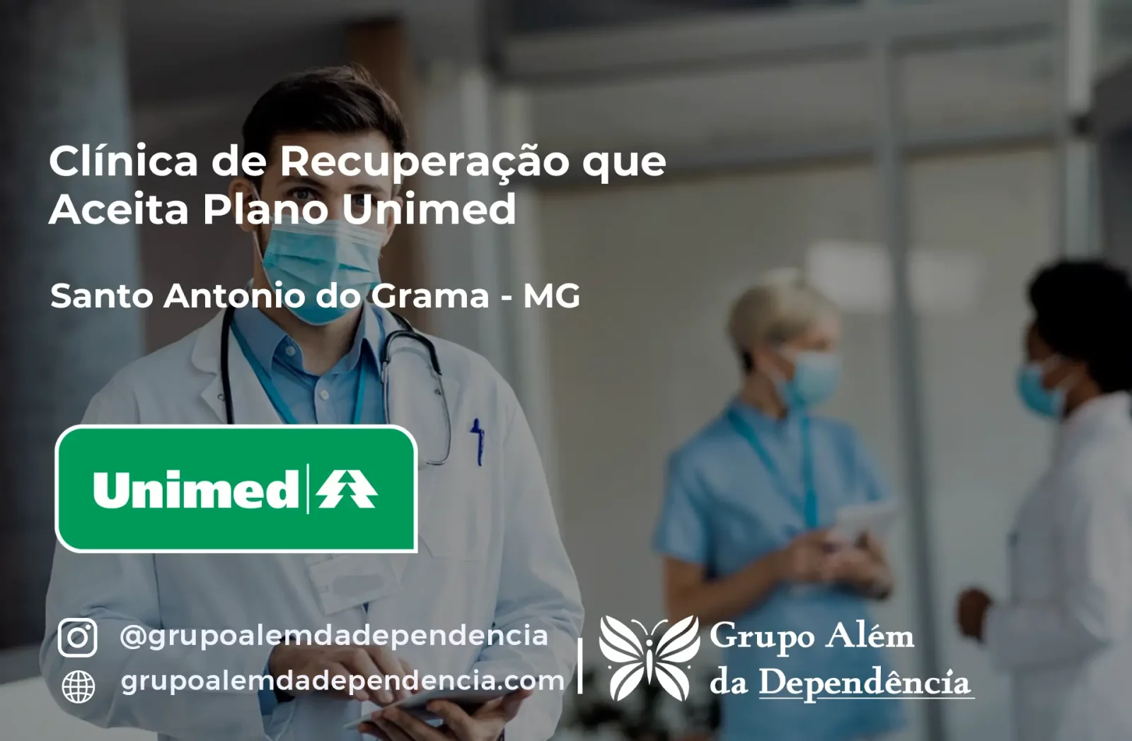 Clínica de Recuperação que Aceita Unimed em Santo Antônio do Grama - MG