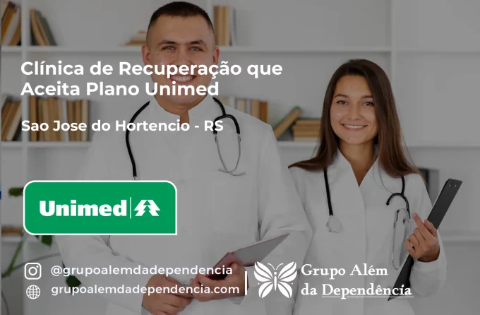 Clínica de Recuperação que Aceita Unimed em São José do Hortêncio - RS