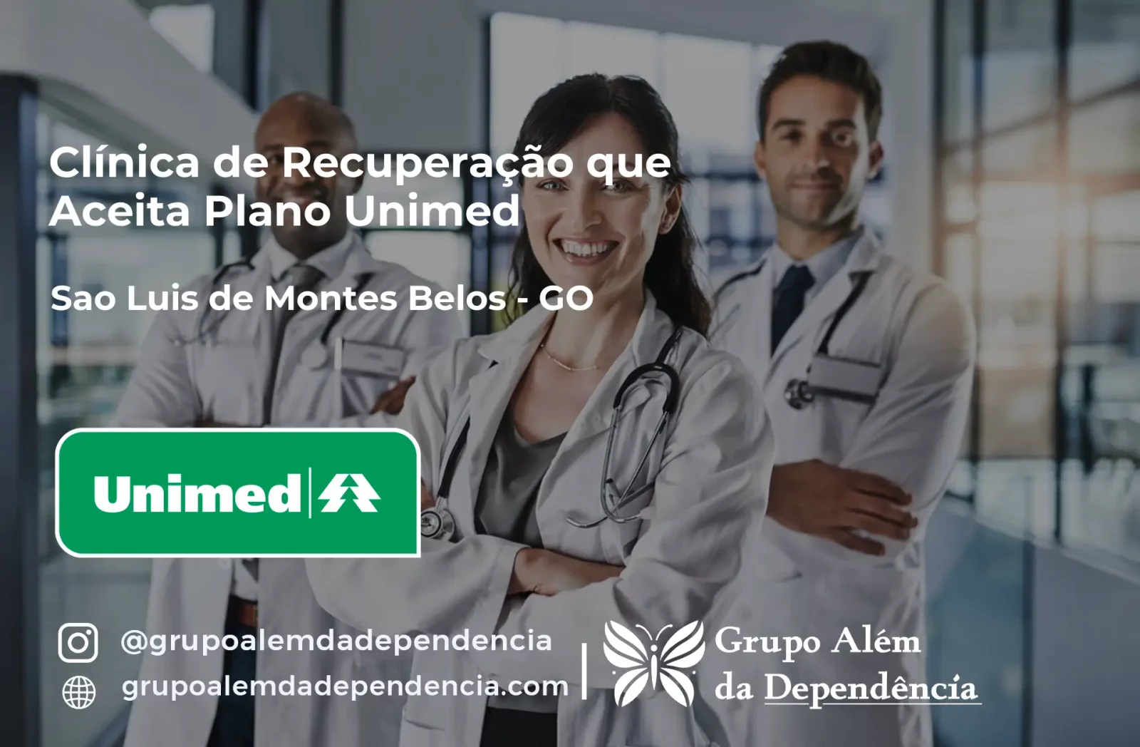 Clínica de Recuperação que Aceita Unimed em São Luís de Montes Belos - GO