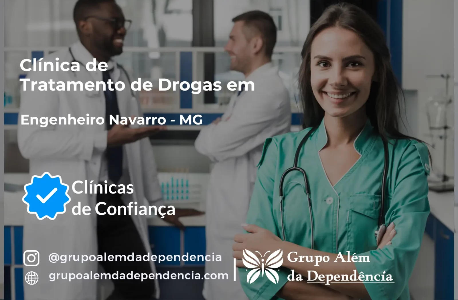 Tratamento de Drogas em Engenheiro Navarro - MG | Clínica de Recuperação