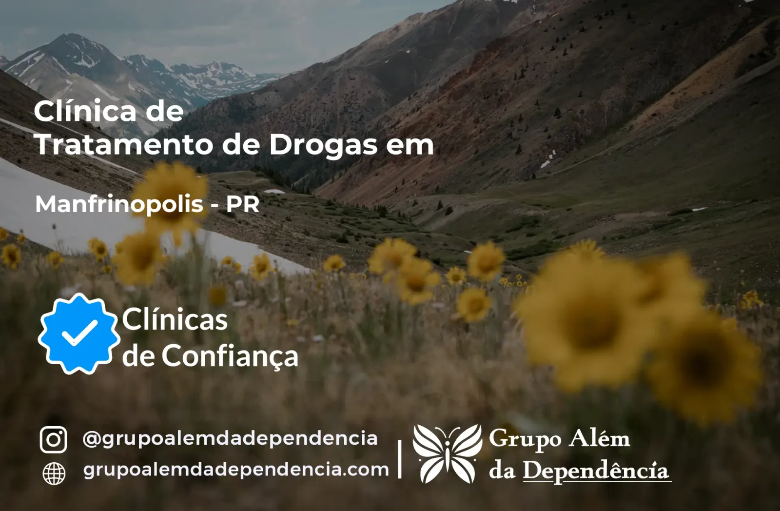 Tratamento de Drogas em Manfrinópolis - PR | Clínica de Recuperação