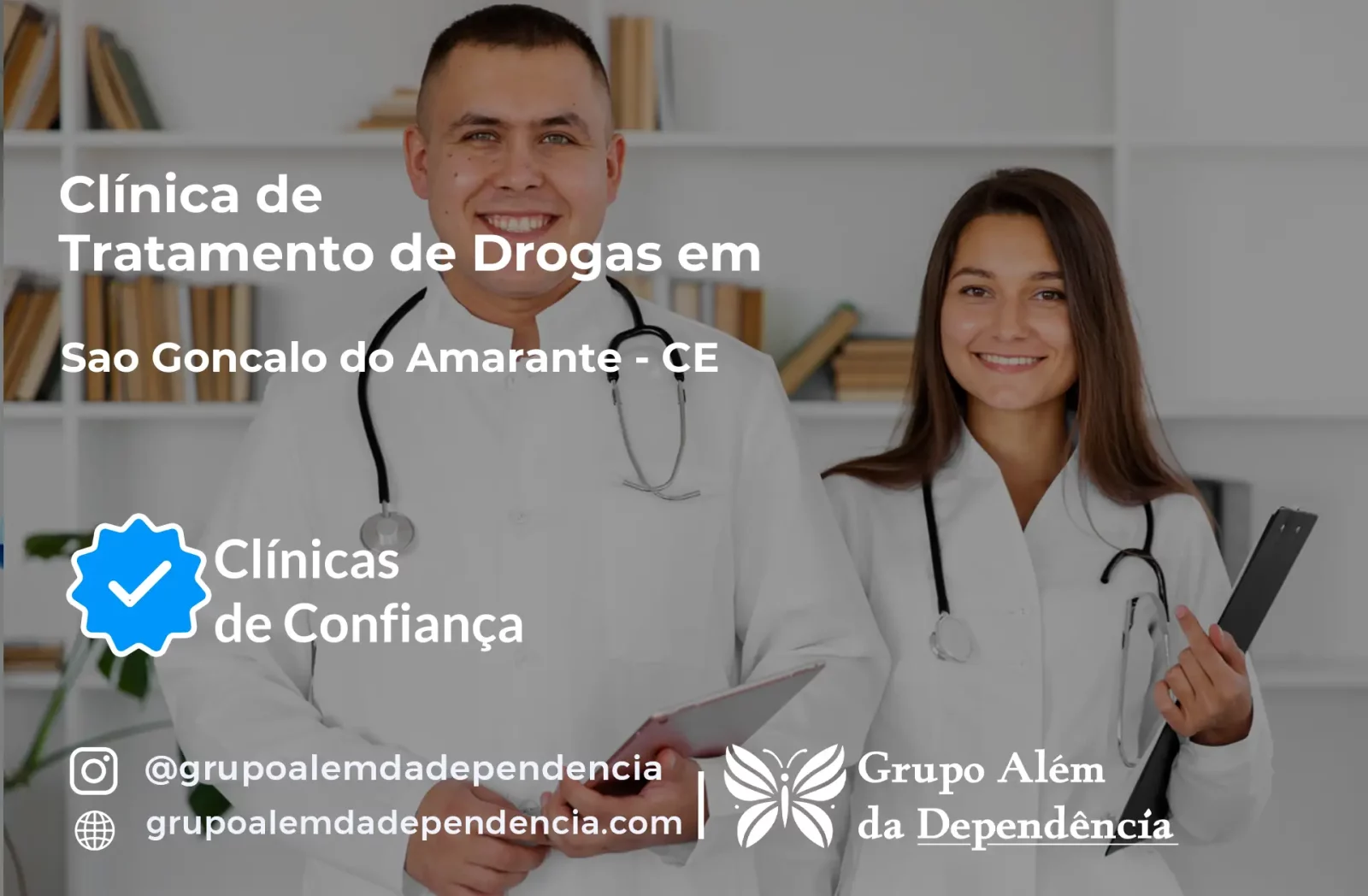 Tratamento de Drogas em São Gonçalo do Amarante - CE | Clínica de Recuperação