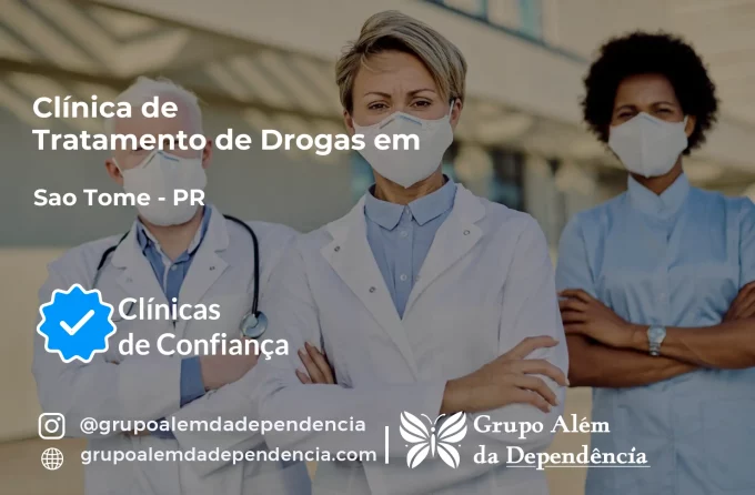 Tratamento de Drogas em São Tomé - PR | Clínica de Recuperação