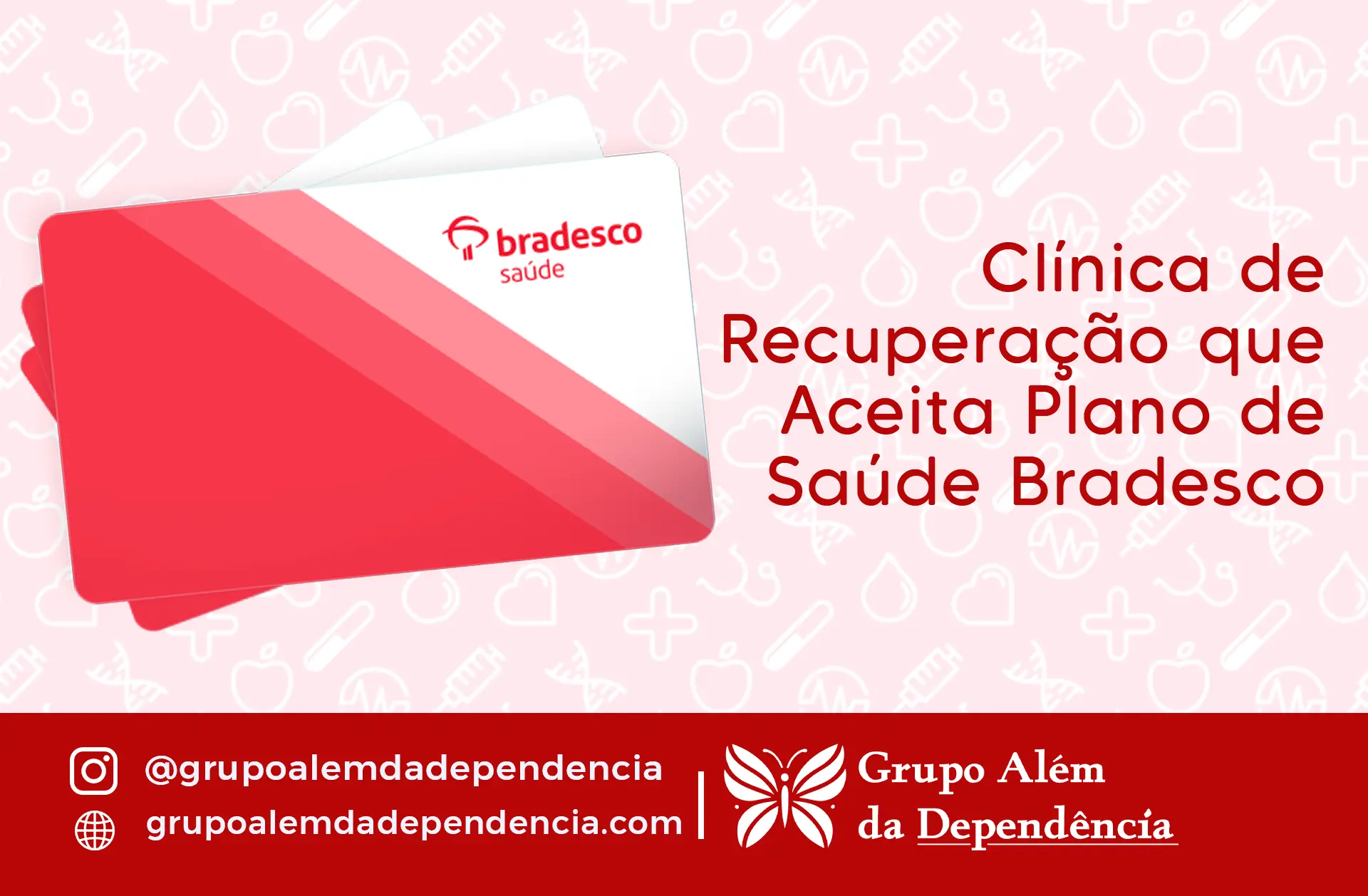 Clinica de Tratamento de Dependentes que aceita o plano Bradesco