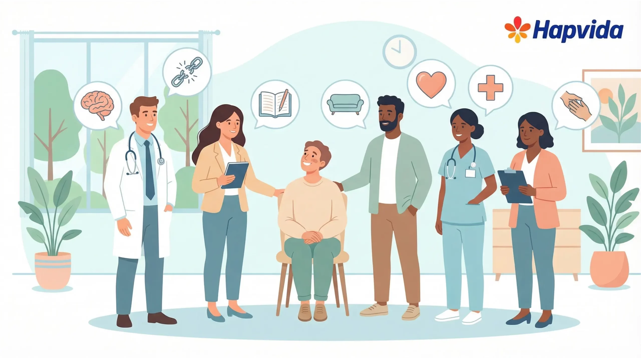 Imagem equipe multidisciplinar Hapvida